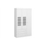 Guarda Roupa com 03 Portas Vidro Jateado Tutti- Frutti 0054 - Multimóveis 0054-multibaby - 1