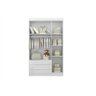 Guarda Roupa com 03 Portas Vidro Jateado Tutti- Frutti 0054 - Multimóveis 0054-multibaby - 2