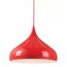 PENDENTE LUMINÁRIA METAL VERMELHO CLOWN HAT 42CM E14 BTC - 2