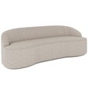 Ver imagem 1 de Sofá 5 Lugares Curvo Sala de Estar Living Lótus D02 Linho Bege 300 cm D-463 - Lyam Lyam Decor