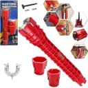 Ver imagem 1 de Chave Reparadora de Torneira Multifuncional com Nivel 7 Peca