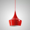 Ver imagem 1 de PENDENTE LUMINÁRIA METAL VERMELHO CIRQUE 24CM E14 BTC