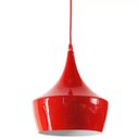 Ver imagem 2 de PENDENTE LUMINÁRIA METAL VERMELHO CIRQUE 24CM E14 BTC