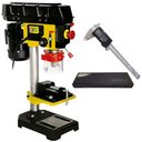 Ver imagem 1 de Furadeira de Bancada Mandril 1/2" 1/2 CV 350W c/ Morsa FG13CM FERRARI + Paquímetro Digital 6"