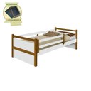 Ver imagem 2 de Cama Solteiro Bianca Branco/amêndoa Incluso Lousa Mágica