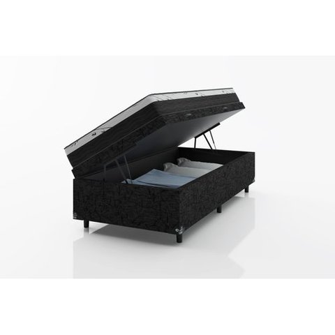 Cama Box Baú Solteiro + Colchão D33 88 X 14 Direto da Fabrica