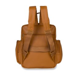 Kit Maternidade 3 Pçs Mala de Rodinhas, Mochila Urban e Porta Carteira Vacinação Teddy Caramelo - 8