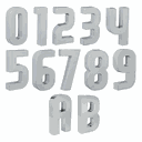 Ver imagem 1 de Letra Residencial Cromado a - Roper Plast