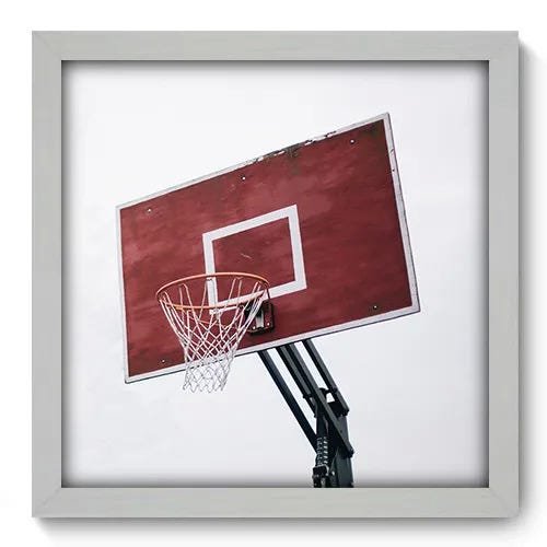 Quadro Decorativo - Basquete - 021qdeb - 1