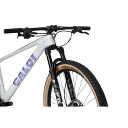 Bicicleta Mountain Bike Caloi Carbon Racing 12v Shimano Xt Branco 2025 17(m) - 3