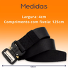 Cinto Tático com Fivela de Metal - 5