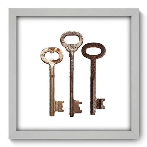 Quadro Decorativo - Chaves - 143qddb - 1