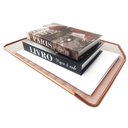 Ver imagem 5 de Bandeja Organizadora Multiuso D Mesa de Escritório Rose Gold