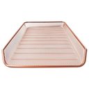Ver imagem 2 de Bandeja Organizadora Multiuso D Mesa de Escritório Rose Gold
