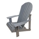 Ver imagem 4 de Cadeira Pavão Adirondack Jardim Externa Cinza Patativa Adirondack Pavão