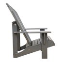 Ver imagem 7 de Cadeira Pavão Adirondack Jardim Externa Cinza Patativa Adirondack Pavão