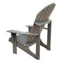 Ver imagem 6 de Cadeira Pavão Adirondack Jardim Externa Cinza Patativa Adirondack Pavão