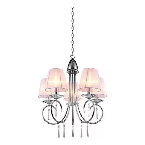 LUSTRE SENCILLIO 5XE14 BRONZEARTE