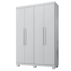 Guarda Roupa Milão 4 Portas 3 Gavetas 5 Prateleiras - Benetil