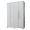 Guarda Roupa Milão 4 Portas 3 Gavetas 5 Prateleiras - Benetil - 1