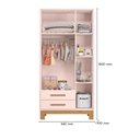 Ver imagem 6 de Kit Quarto de Bebê Q Encanto Slim com Berço Mini Cama Guarda Roupa 3 Portas e Colchão D18 130x70 Mov
