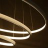Pendente Rings Birdie Anéis Dourado Led 39W 3000K Bivolt KW002G Bella - 2