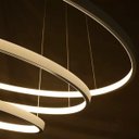 Ver imagem 2 de Pendente Rings Birdie Anéis Dourado Led 39W 3000K Bivolt KW002G Bella