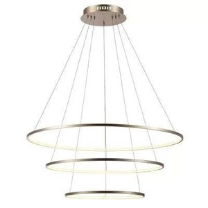 Pendente Rings Birdie Anéis Dourado Led 39W 3000K Bivolt KW002G Bella