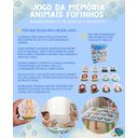 Ver imagem 3 de Jogo da Memória Infantil Animais Fofinhos 6 Pares para Crianças de 2 a 3 Anos