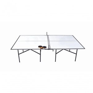 Kit Mesa de Tênis Slim Branca Fácil Esporte
