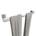 Ver imagem 6 de Porta Toalha Banho Inox Toalheiro Suporte Banheiro ELG