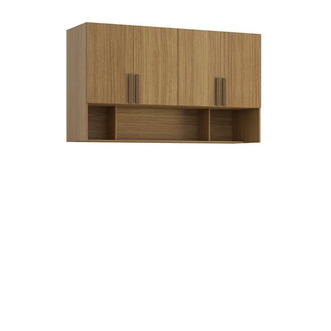 Armário Aéreo Modulado para Quarto 4 Portas 170cm 100% MDF Trend Altezza