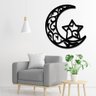 Decoração De Mdf 6mm Lua E Estrela Vazada - 3