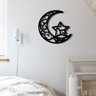 Decoração De Mdf 6mm Lua E Estrela Vazada - 1