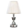Abajur Cristal Vidro Toque França 1E27 34cm Cúpula Branca 312 - 1