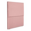 Ver imagem 3 de Cabeceira Cama Box Organica Solteiro 90cm Luna Suede C/frame Rosa