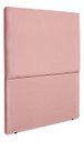 Ver imagem 3 de Cabeceira Cama Box Organica Solteiro 90cm Luna Suede C/frame Rosa