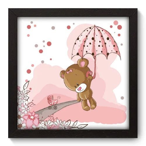 Quadro Decorativo - Ursinho - 071qdbp é ruim? Quadro Decorativo - Ursinho - 071qdbp é boa?