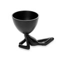 Ver imagem 4 de Vaso Bob Robert Plant Deitado Em Poliresina Preto 13x14x10cm