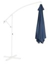 Ver imagem 2 de Ombrelone Guaiuba Azul Marinho em Aluminio com Base Lateral 3,35 Mt (larg) com Tecido Poliester -
