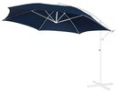 Ver imagem 1 de Ombrelone Guaiuba Azul Marinho em Aluminio com Base Lateral 3,35 Mt (larg) com Tecido Poliester -