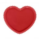 Ver imagem 1 de Prato Porcelana Coração Beads Vermelho Bon Gourmet 25 Cm