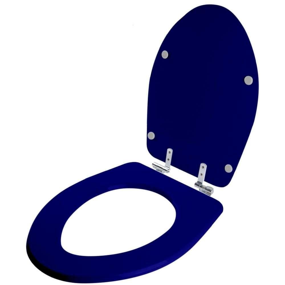 Assento Sanitário Laqueado Soft Close Victoria Cobalto (azul Escuro) para Vaso Ideal Standard - 6
