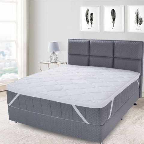 Pillow Top Casal Espuma D33 Hipoalergênico 138x188x5cm Bf Colchões