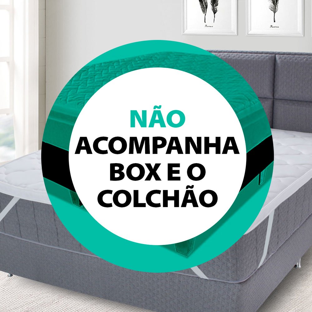 Pillow Top Casal Espuma Alta Durabilidade Conforto Firme D33 188x138x5cm - BF Colchões - 2