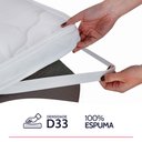 Ver imagem 4 de Pillow Top Casal Espuma D33 Hipoalergênico 138x188x5cm Bf Colchões