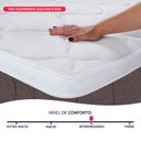 Ver imagem 3 de Pillow Top Casal Espuma D33 Hipoalergênico 138x188x5cm Bf Colchões
