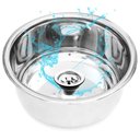 Ver imagem 1 de Mais Resistente! Cuba Inox Aço 304 C/ Brilho Tamanho 30x15cm