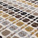 Ver mais imagens de Tapete Cozinha Jogo 2 Peças Passadeira 1,30m X 0,45m Capacho 0,65m X 0,45m Antiderrapante Rústico