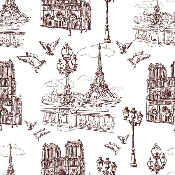 Papel de Parede Adesivo - Paris - 056ppd - 2